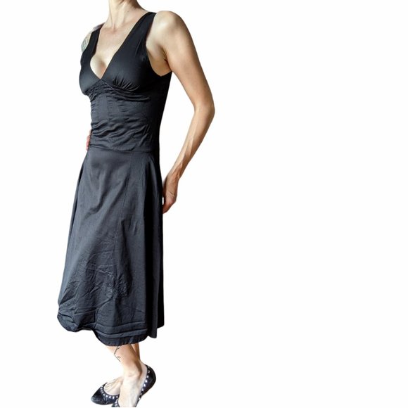 Folter Black Widow Spider Spiderweb Dress Halloween Retro Goth RARE - Picture 2 of 15